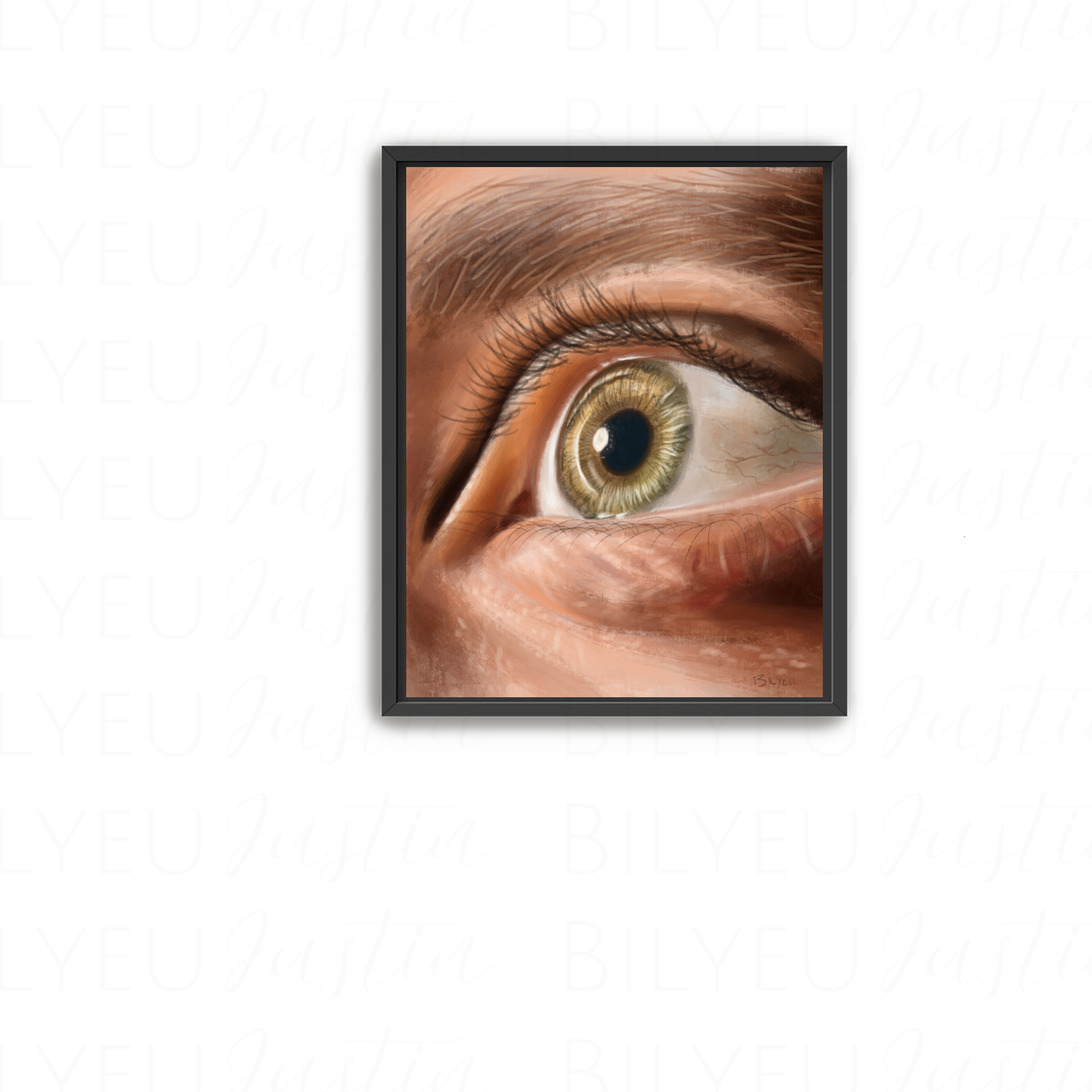 The Watching Eye - Canvas Print