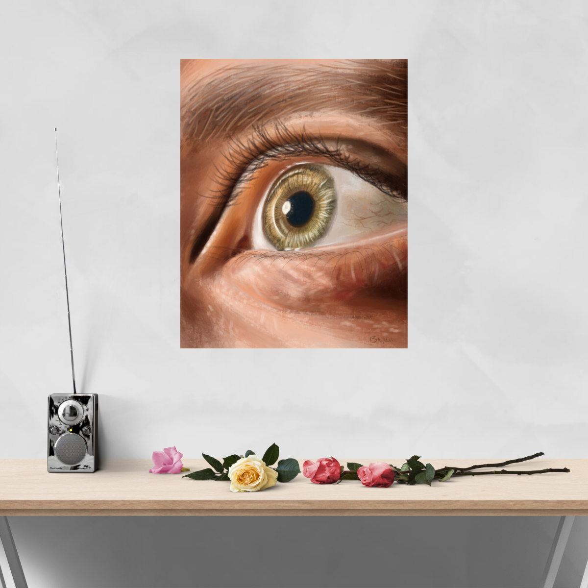 The Watching Eye - Canvas Print