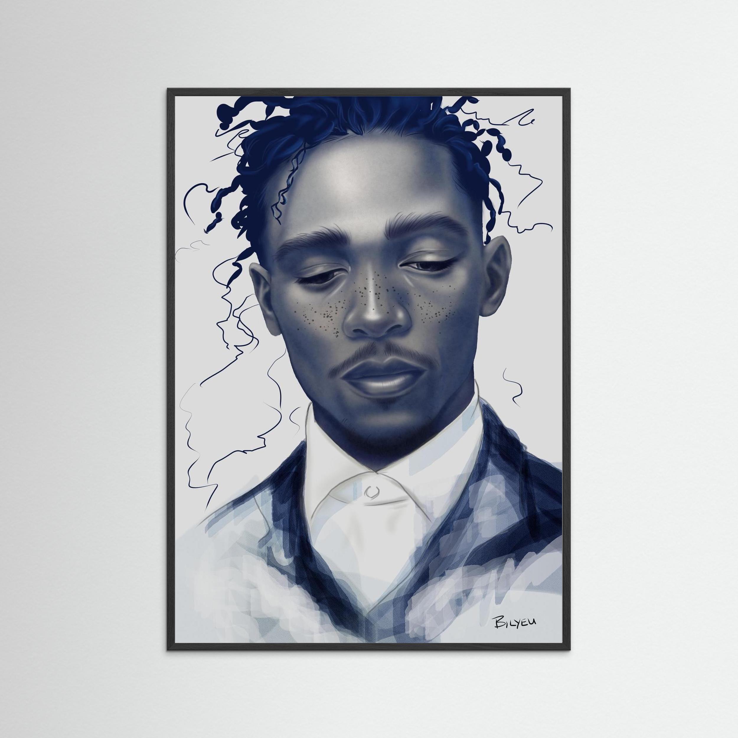 Blueprint of Strength - Fine Art Paper Print