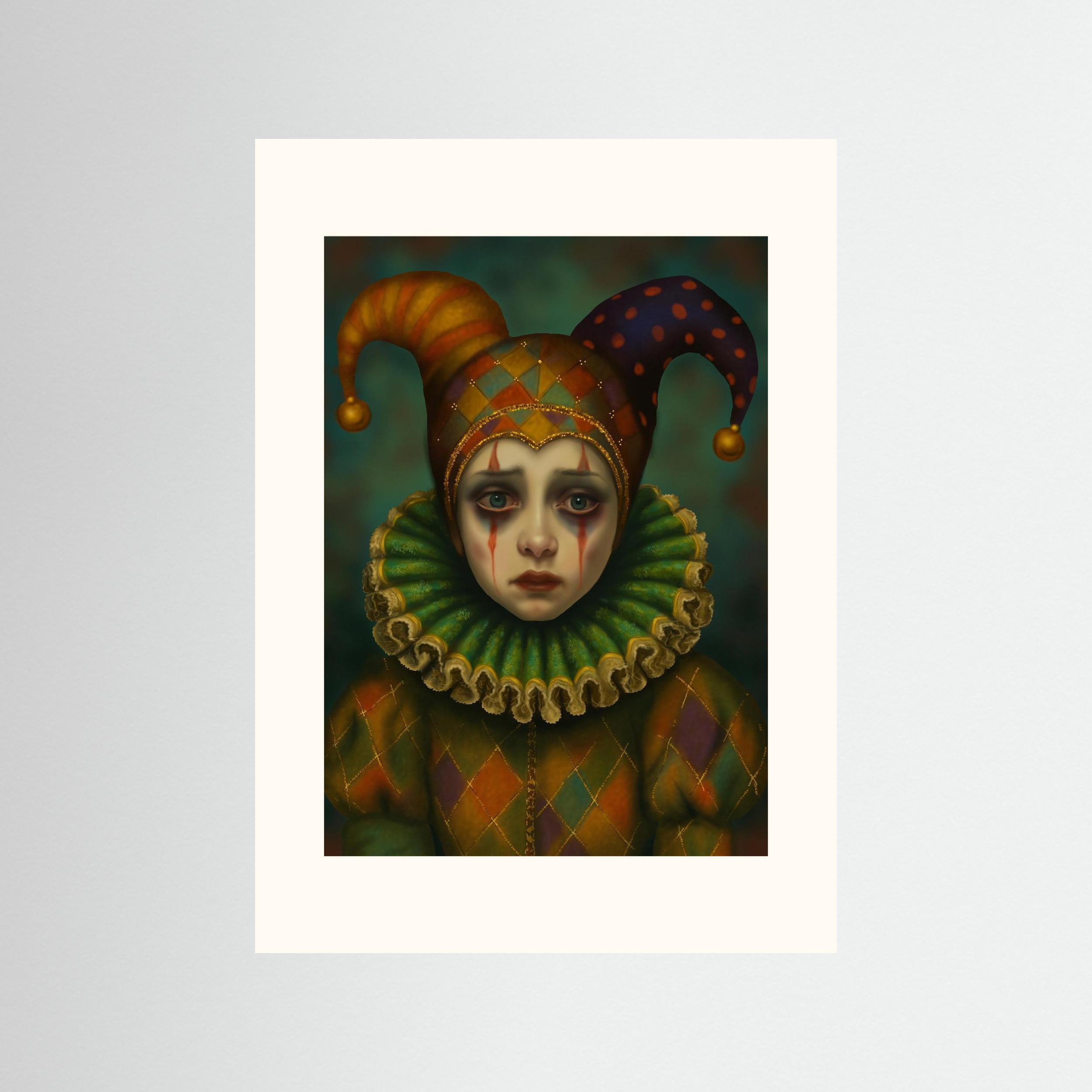 Tears of the Fool - Fine Art Paper Print