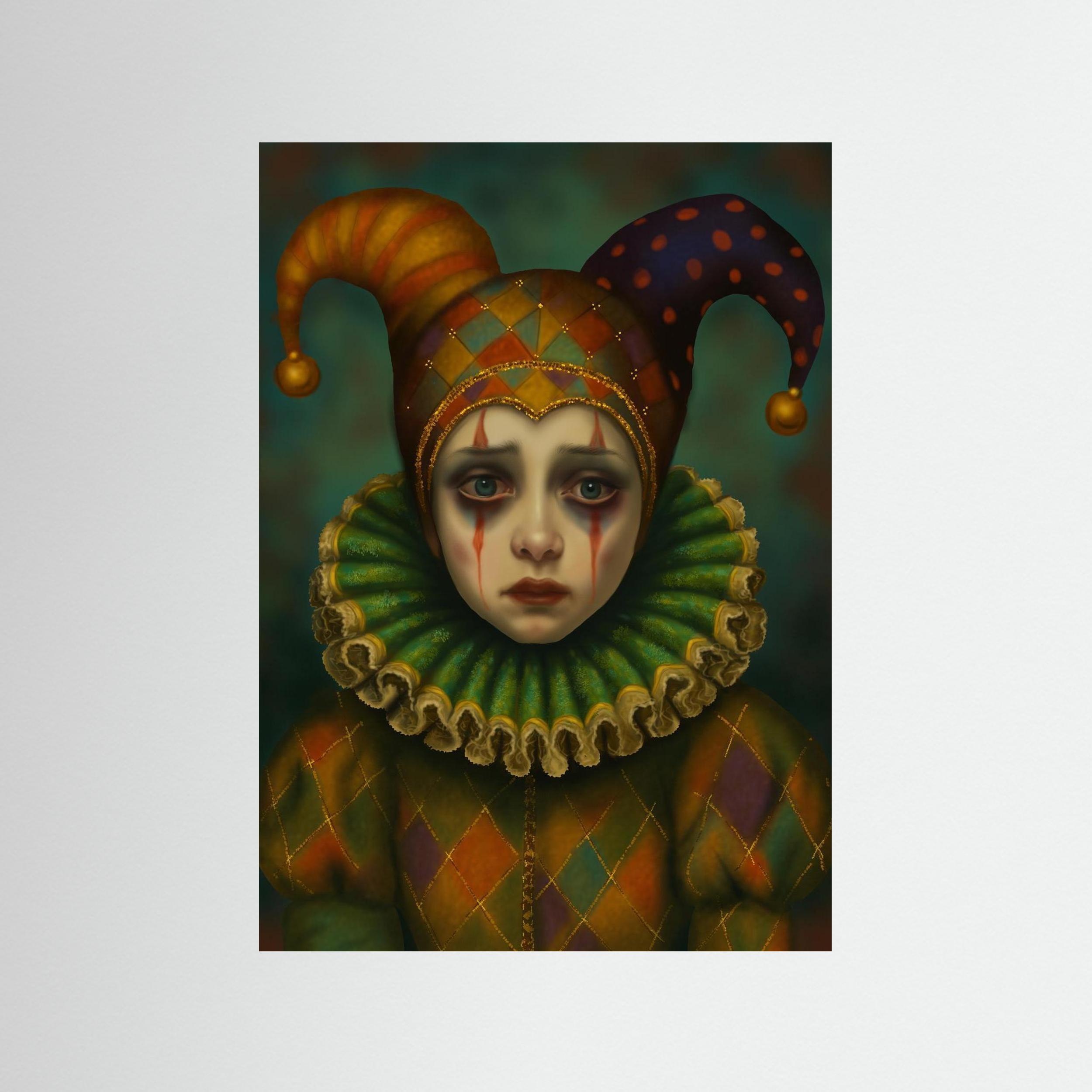 Tears of the Fool - Fine Art Paper Print