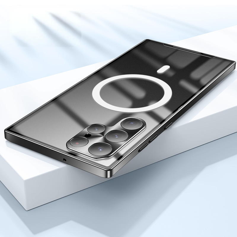 Metallic case border for Samsung S21-S25Ultra