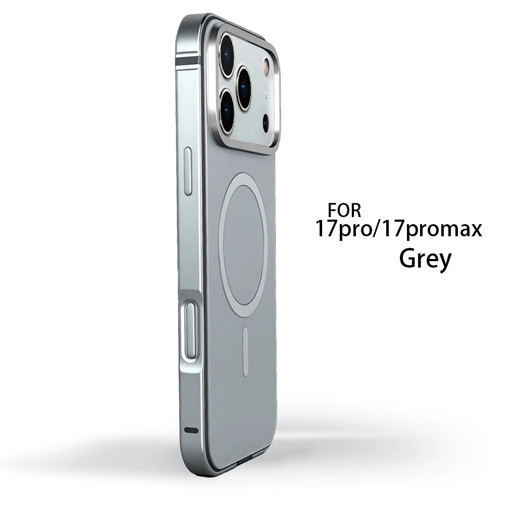 Metallic Edge Case with Camera Protection for iPhone 17/ 17 Air/ 17 Pro / 17 Pro Max 