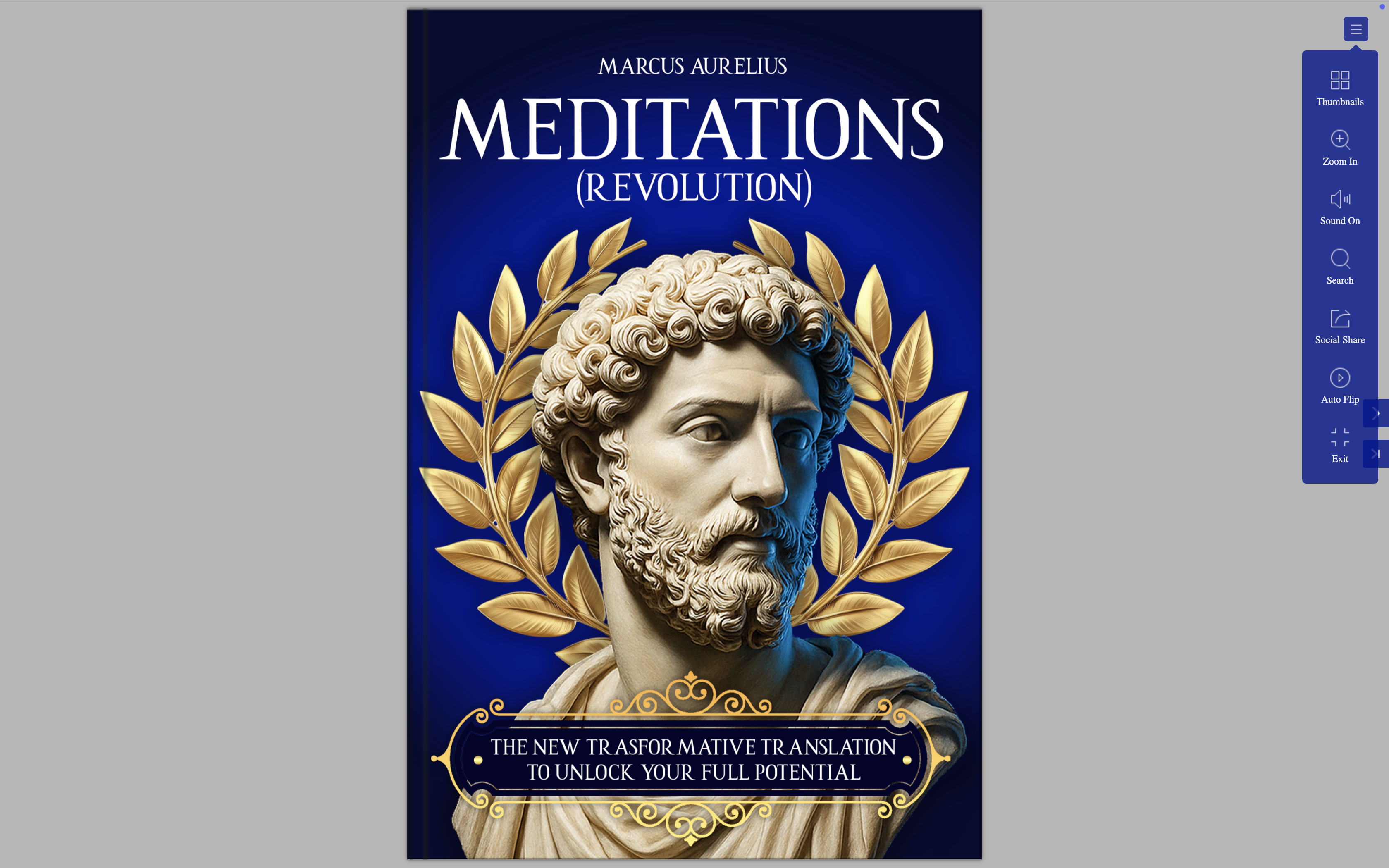 Meditations (Revolution) Ebook Flipbook Edition