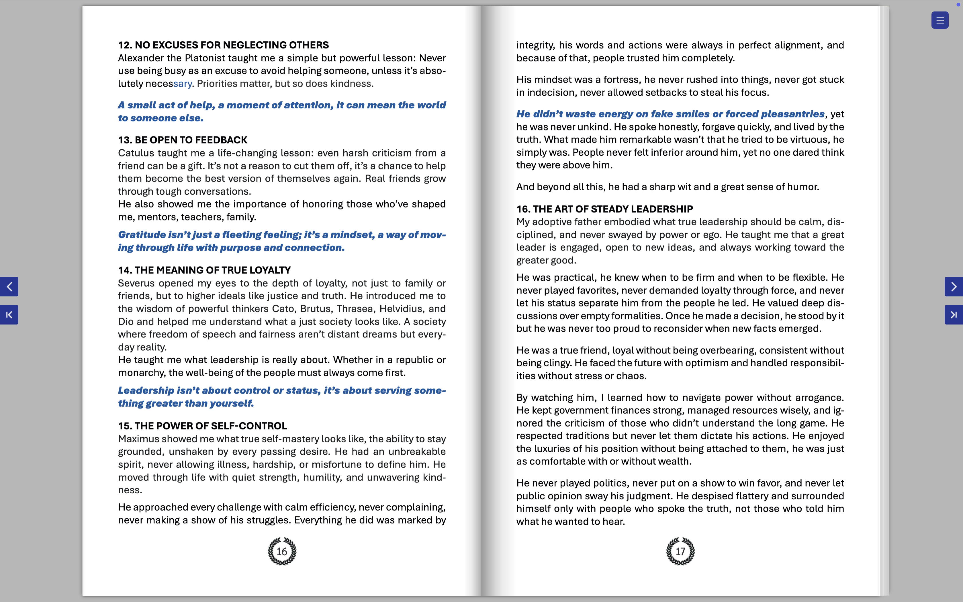 Meditations (Revolution) Ebook Flipbook Edition