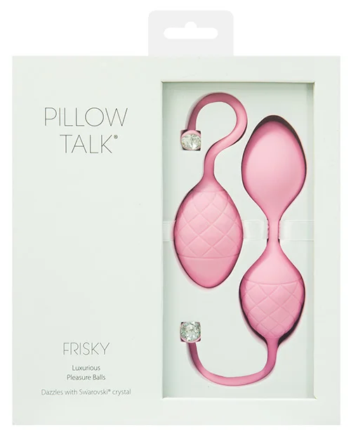 Pillow Talk Frisky Pleasure Balls – Pink