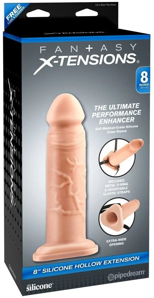 Fantasy X-Tensions Silicone Performance Hollow Extension