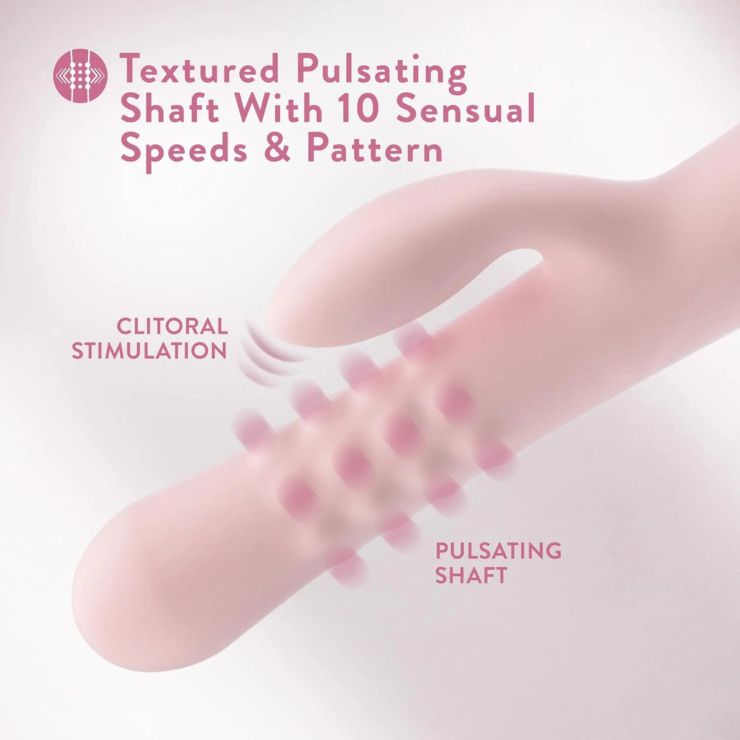 Blush Jaymie Rabbit Vibrator 