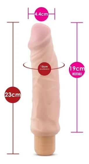 Blush X5 Plus Hard On Vibrador 9″