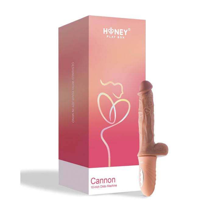 Cannon 10" Dildo Handheld Sex Machine - Light
