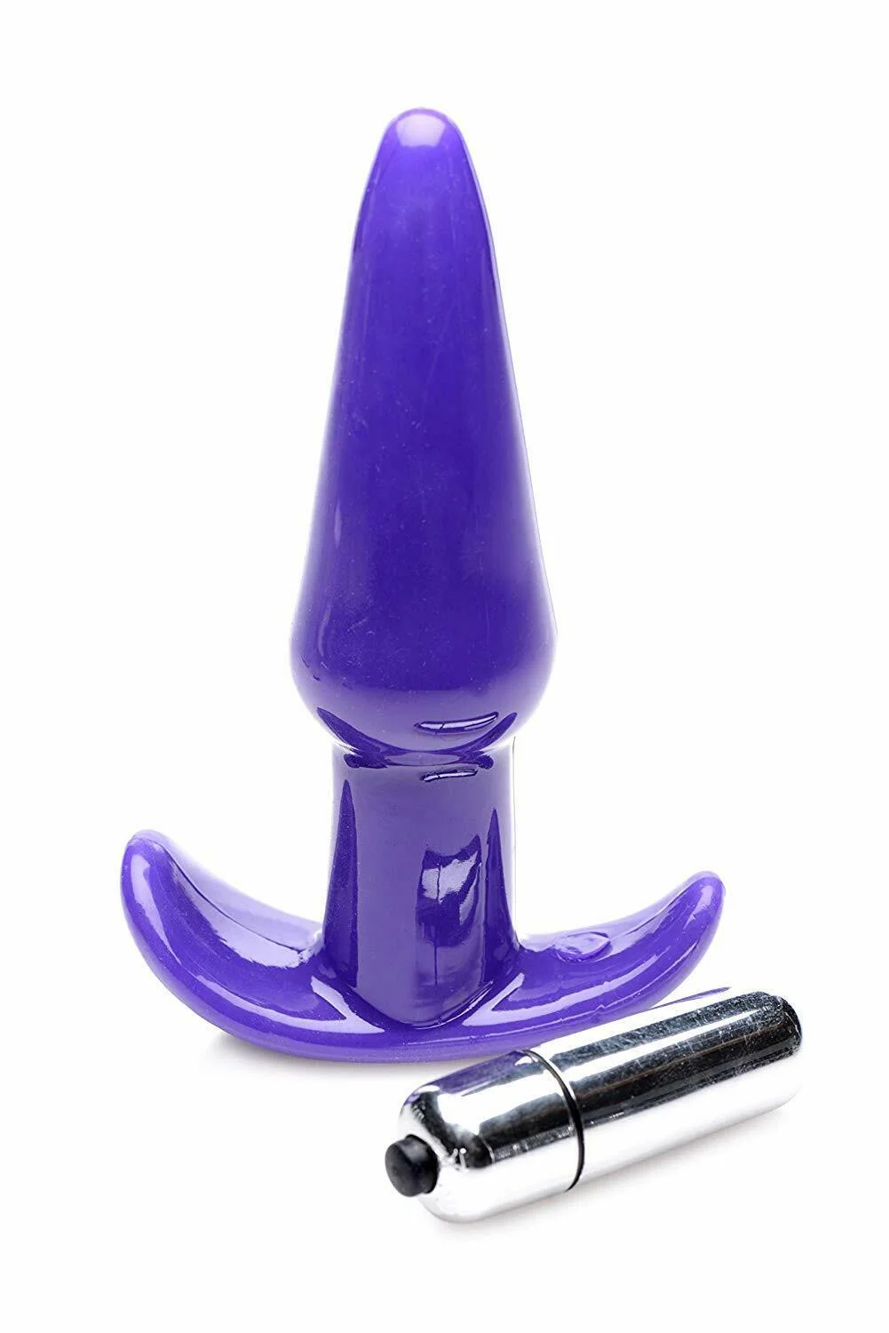 Frisky Rolling Emocionante, Anal Plug Morado