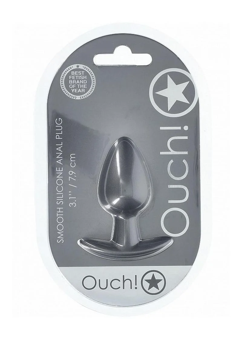 Plug anal de silicona Ouch!