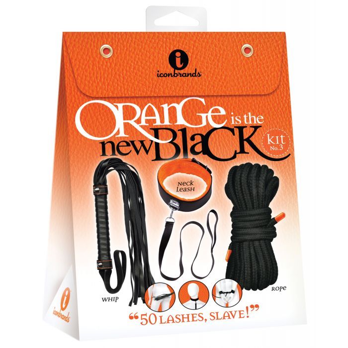 The 9's Orange is the New Black Kit #3 - 50 Lashes Slave