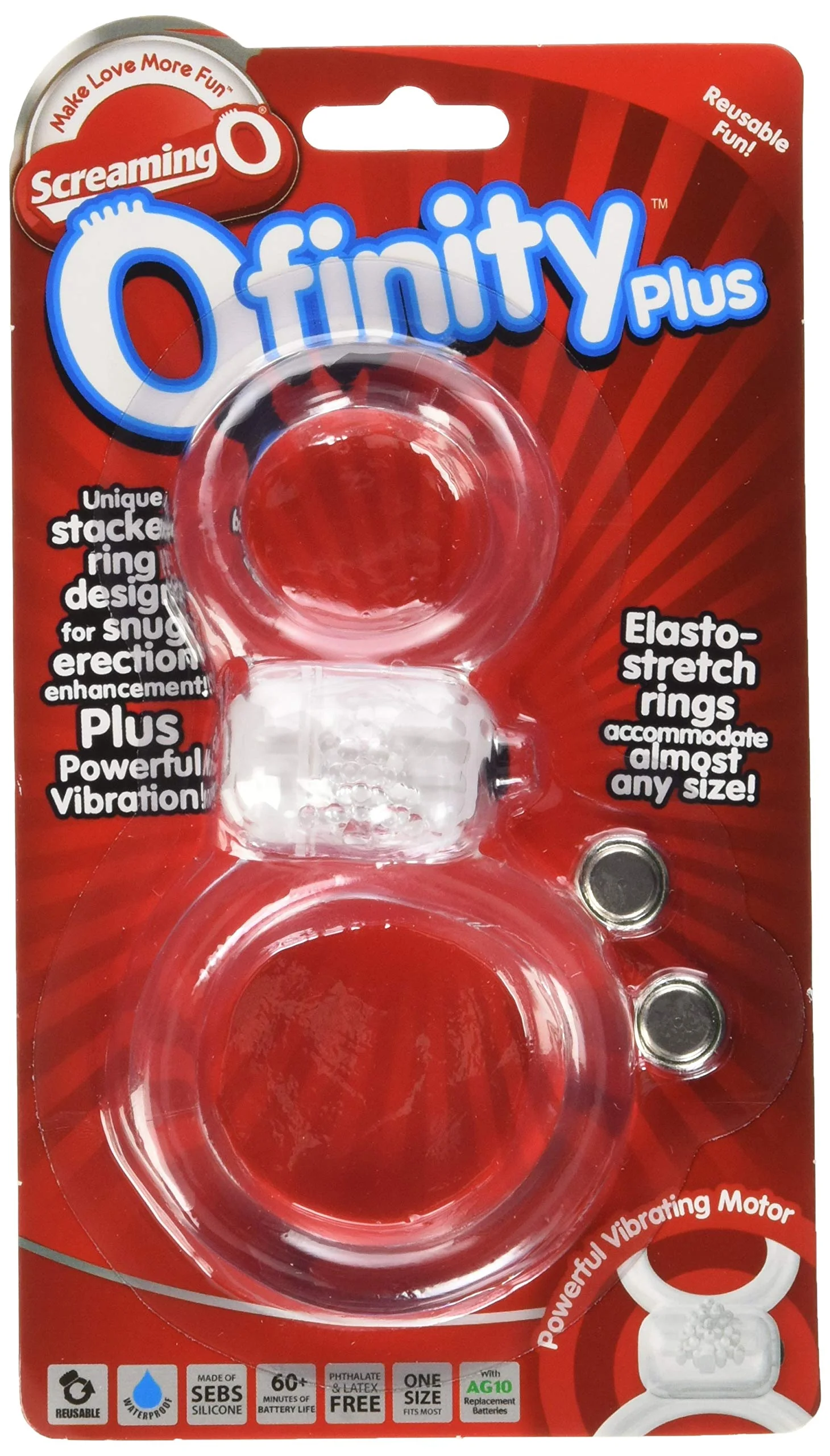 Screaming O Ofinity Plus – Transparente