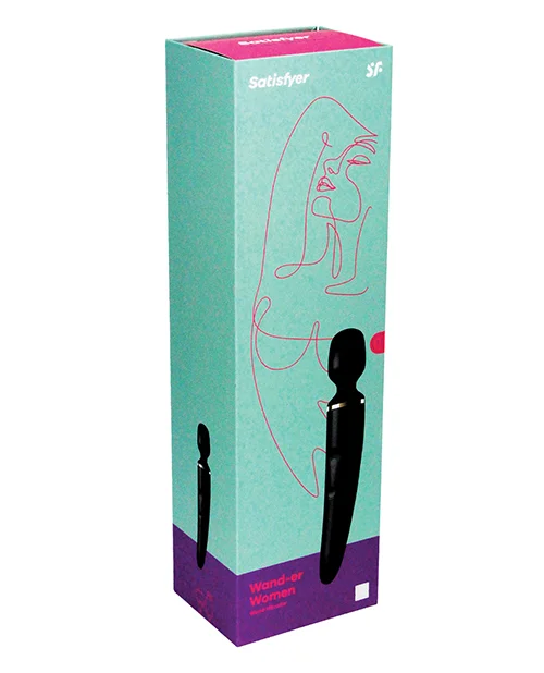 Satisfyer Wand-er Woman Negro / Dorado