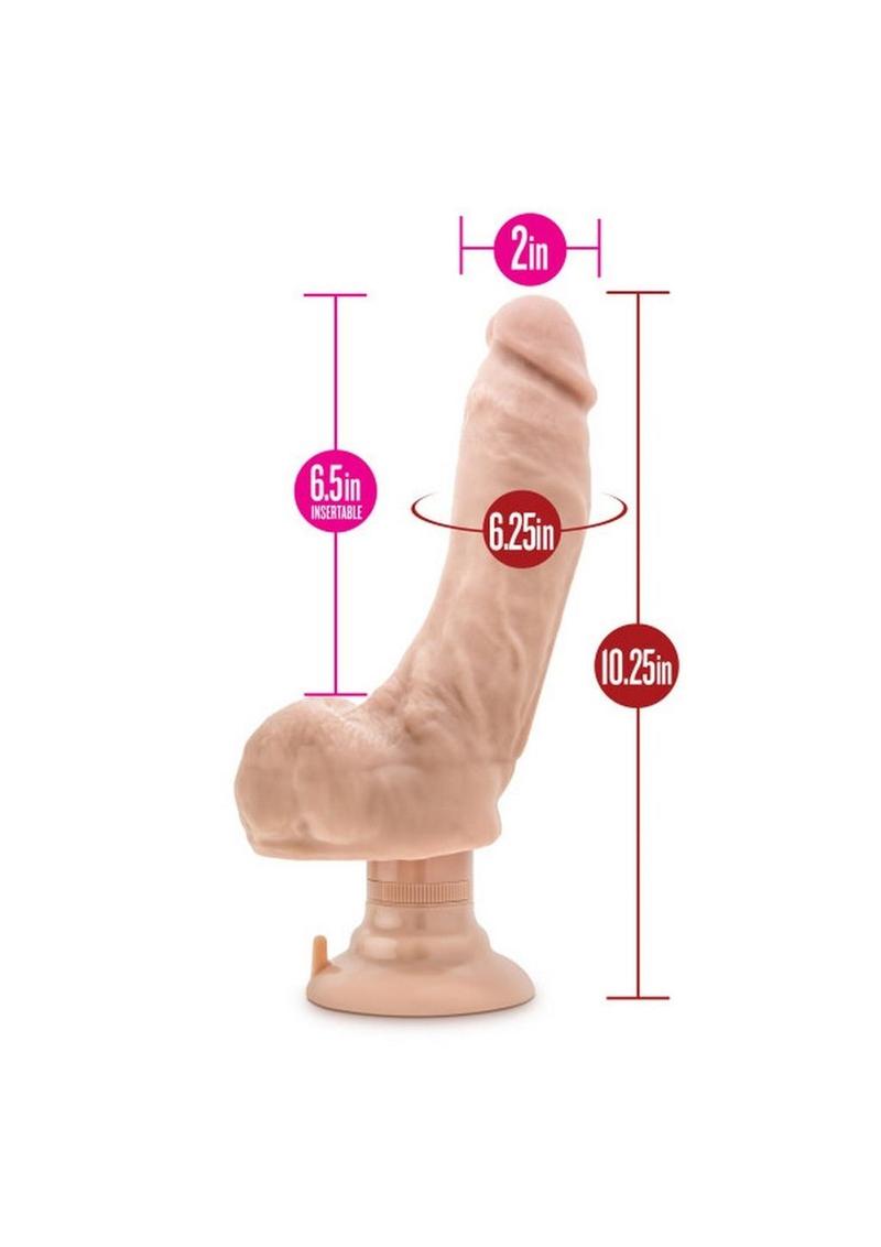 Coverboy Doctor Love Dildo with Balls 10.25in - Vanilla