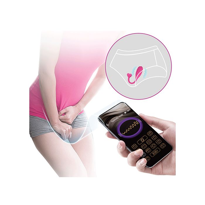 Pretty Love Fisherman Vibrating Egg - Hot Pink