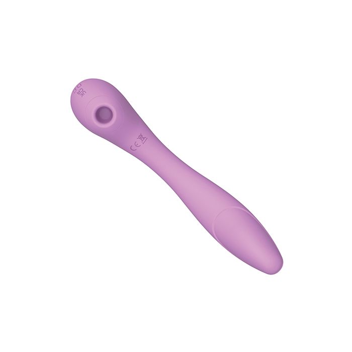 Blaze Bendable Suction Massager - Lavender