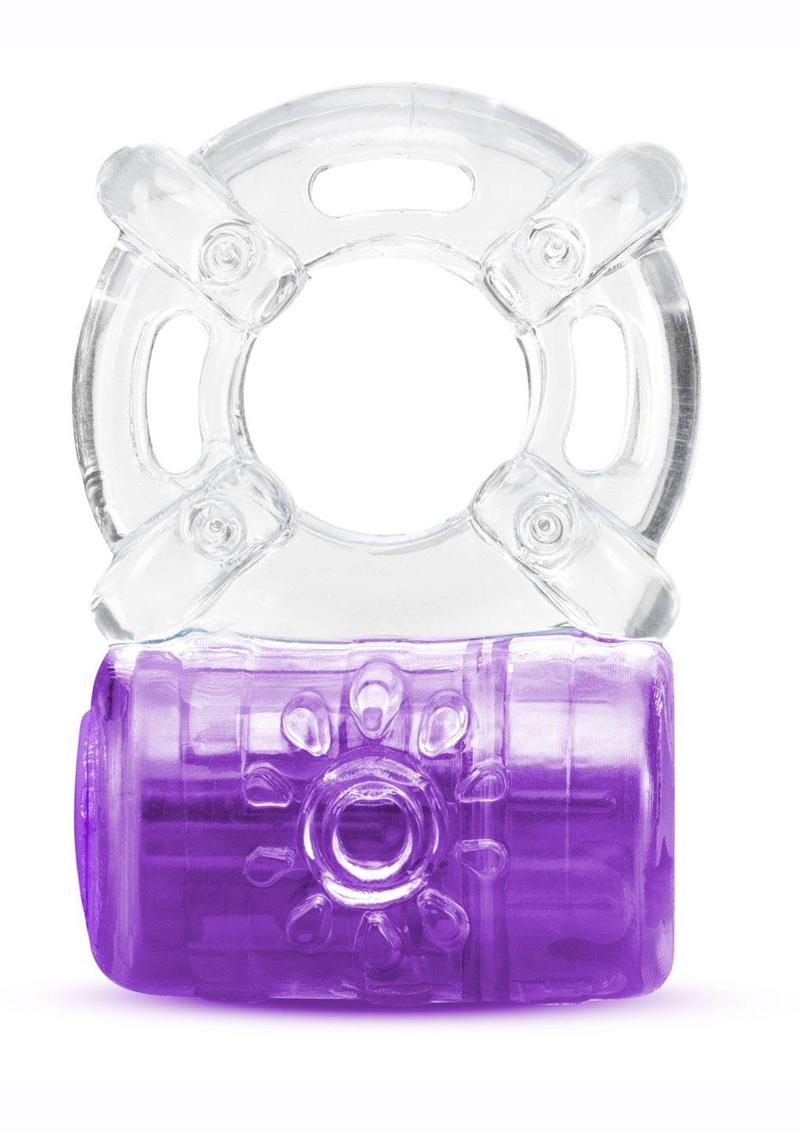 Blush Play with Me Pleaser Rechargeable C Ring - Purple