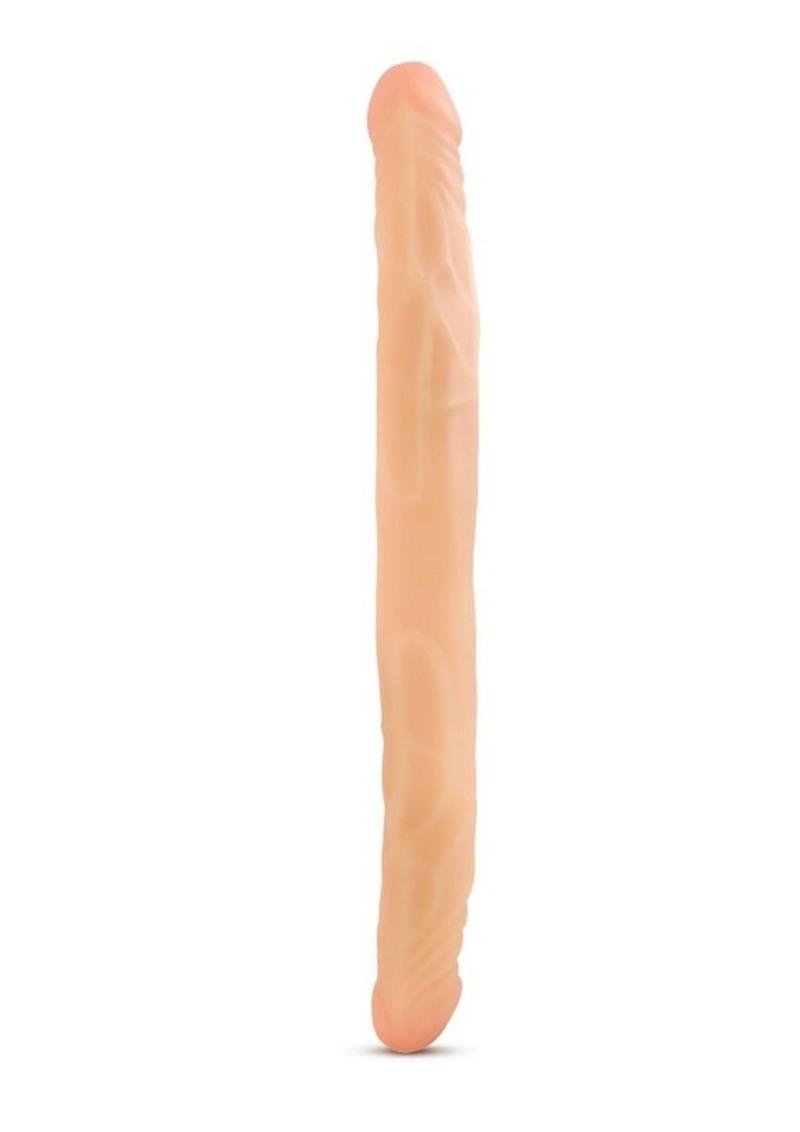 B Yours Double Dildo 14in - Vanilla