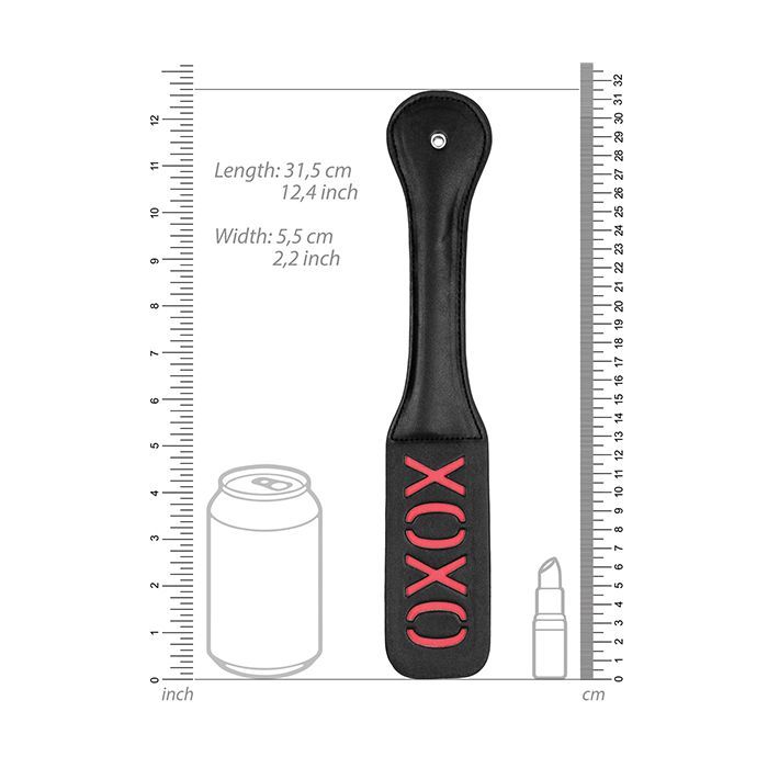 Shots Ouch XOXO Paddle - Black