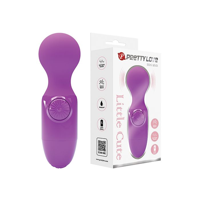 Pretty Love Little Cute Mini Stick Massager - Purple