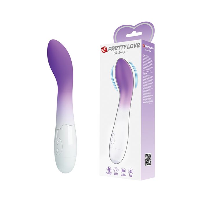 Pretty Love Bishop Vibrator - Purple Ombre