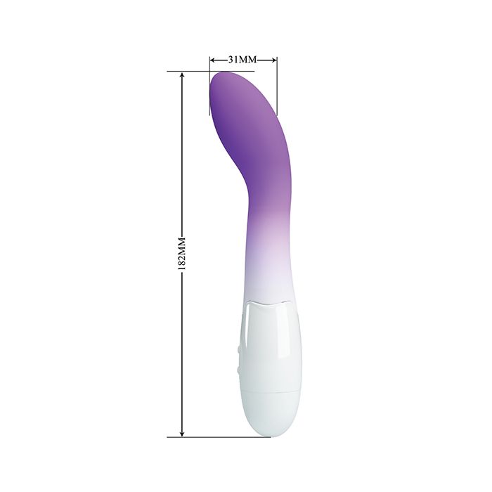 Pretty Love Bishop Vibrator - Purple Ombre