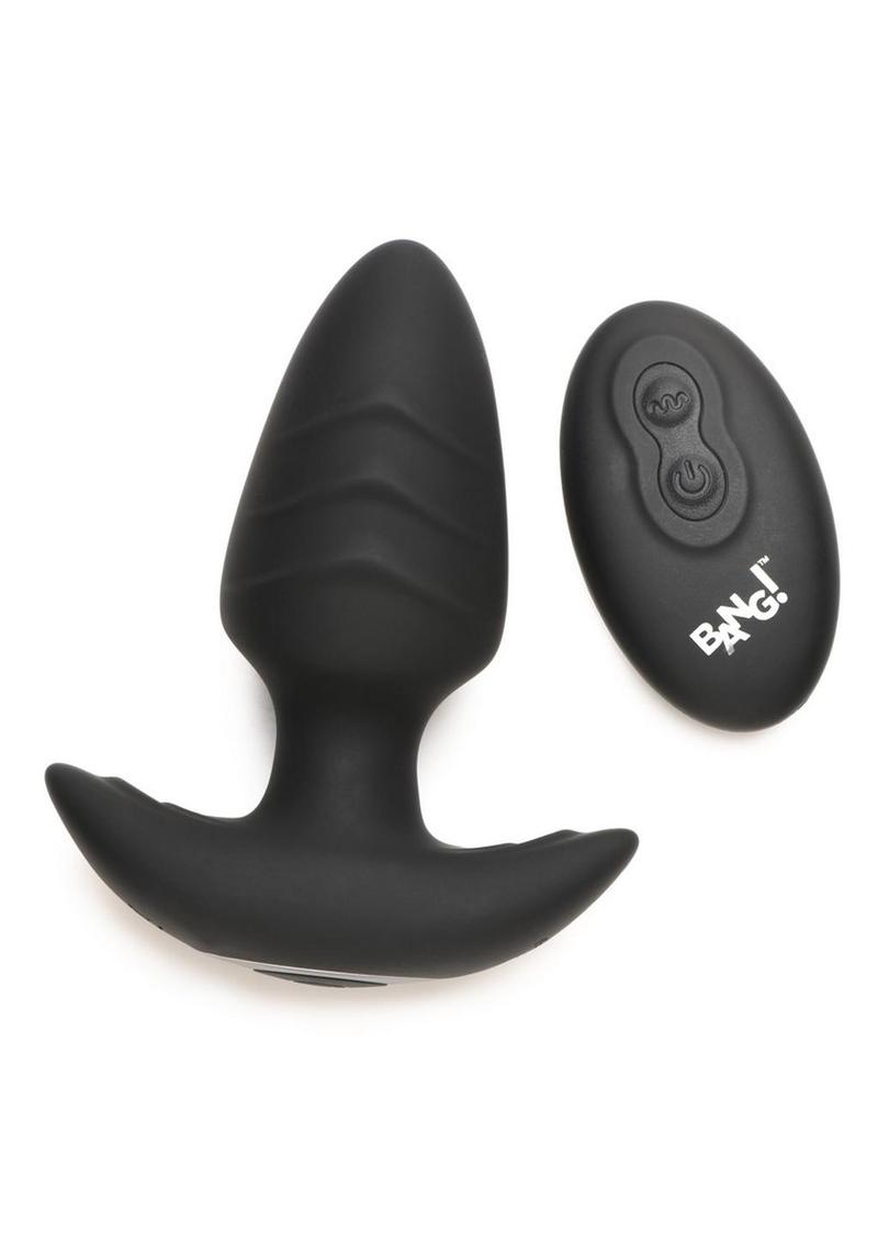 Plug Anal Rotatorio y Vibratorio de Silicona