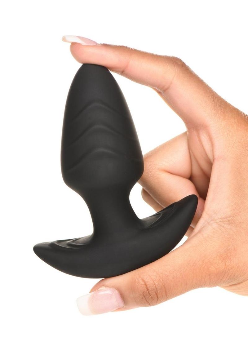 Plug Anal Rotatorio y Vibratorio de Silicona