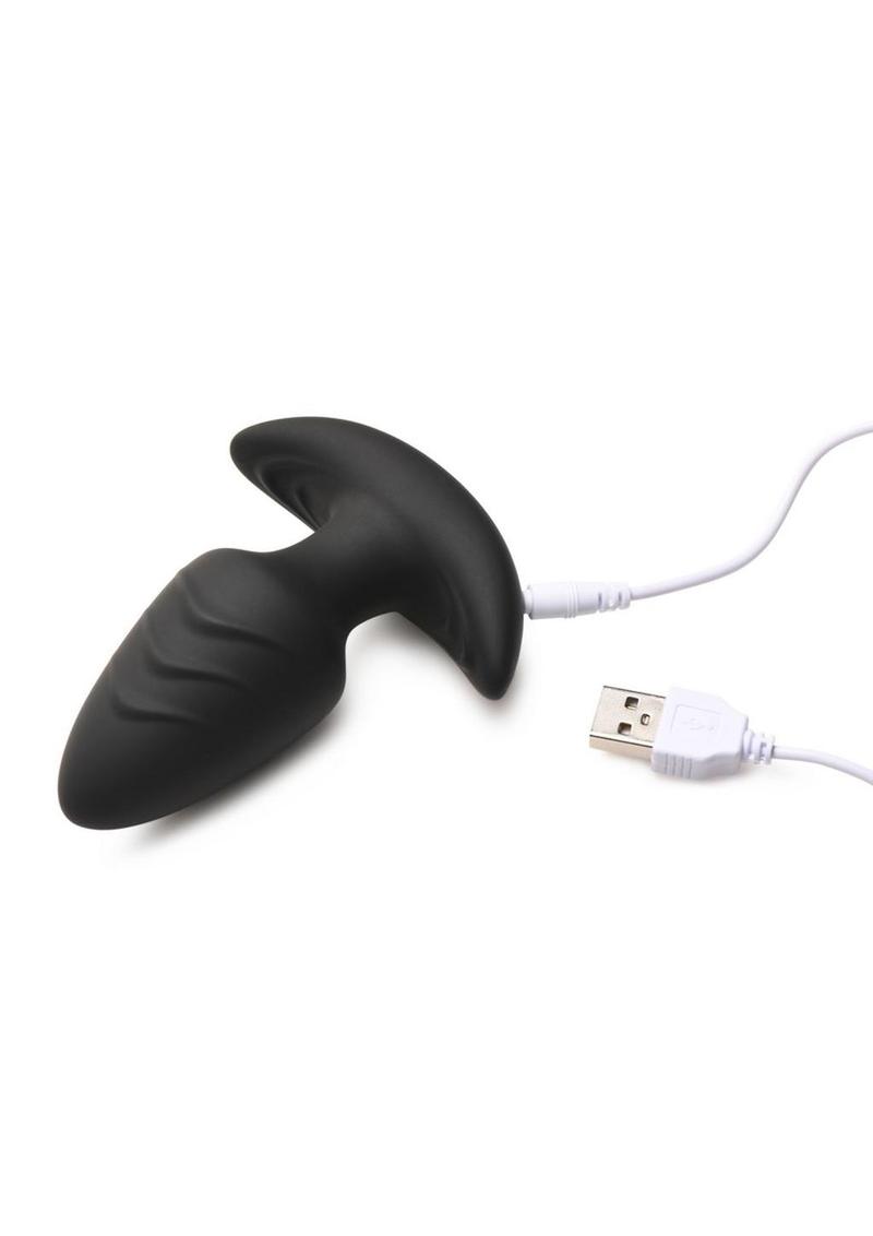 Plug Anal Rotatorio y Vibratorio de Silicona
