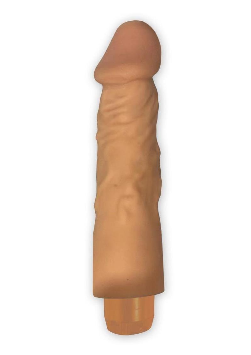 Vibrador Quick Dick Horn Dog Vibrating Silicone Dildo - Vanilla