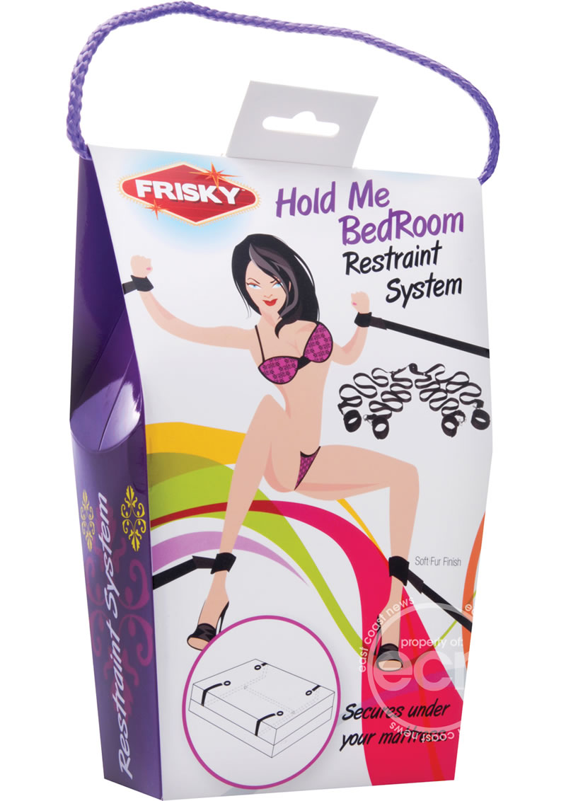 Frisky Hold Me Bedroom Restraint System - Black