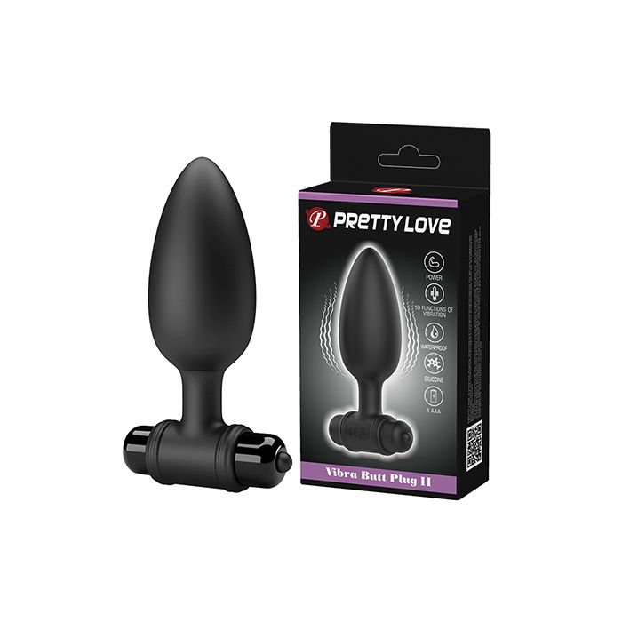 Plug anal con vibrador