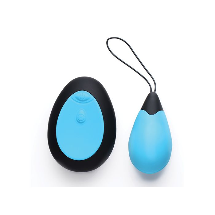 Bang! 10X Silicone Vibrating Egg - Blue