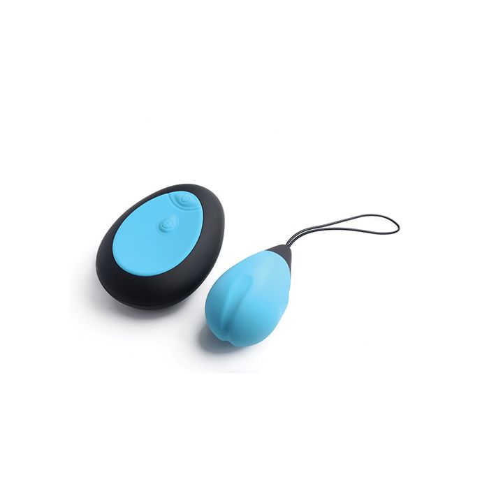 Bang! 10X Silicone Vibrating Egg - Blue
