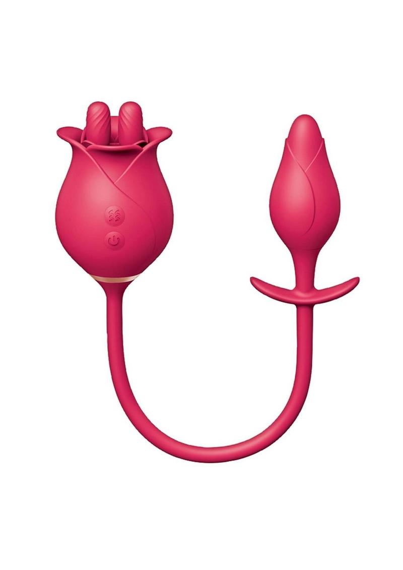 Masajeador de dedo y tapón de placer