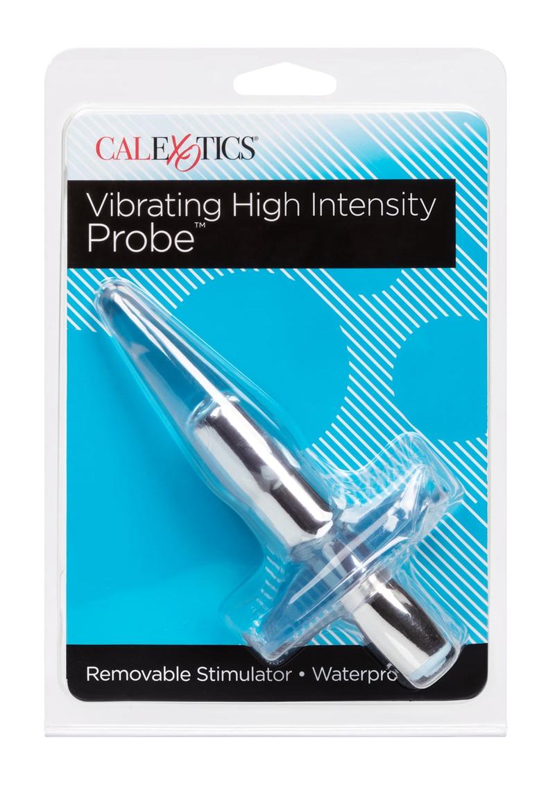 Vibrating High Intensity Butt Plug - Blue
