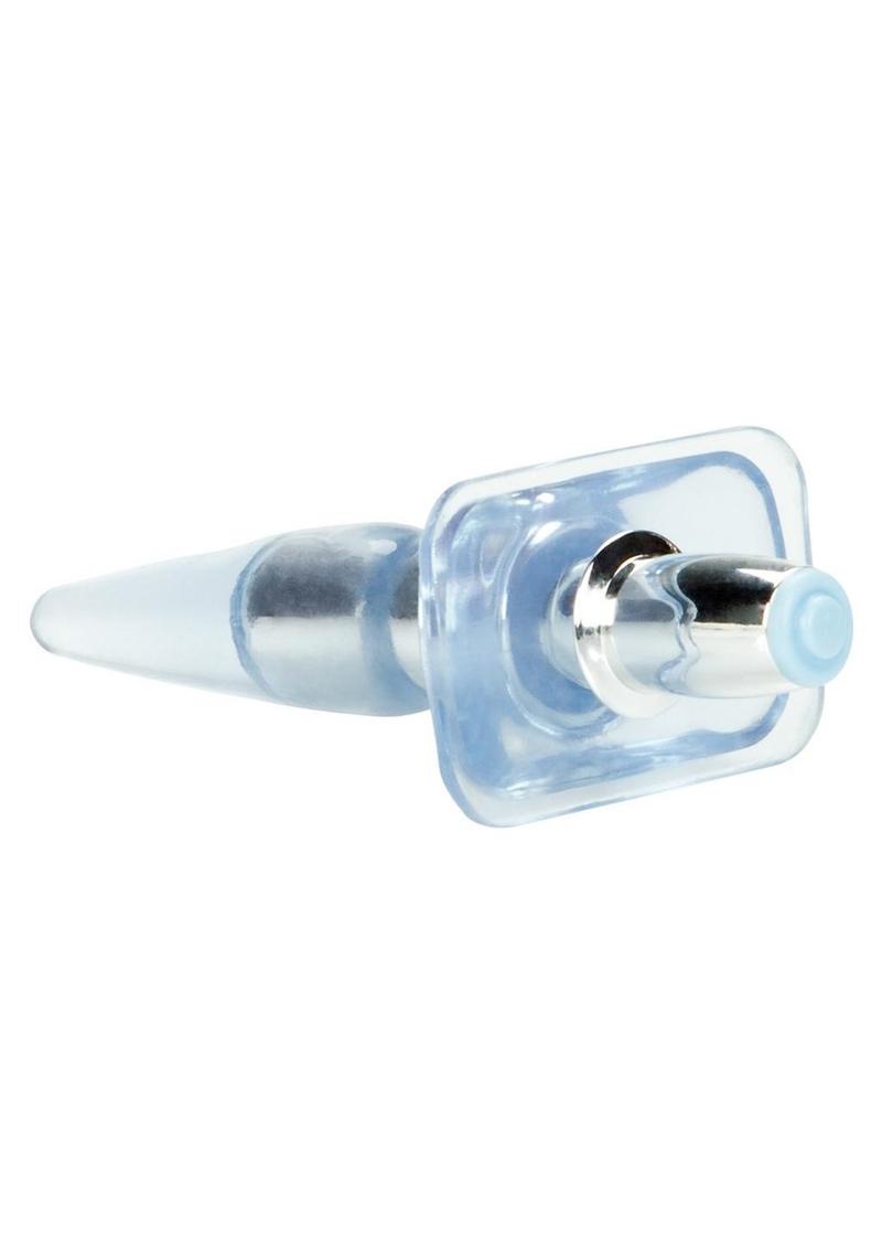 Vibrating High Intensity Butt Plug - Blue