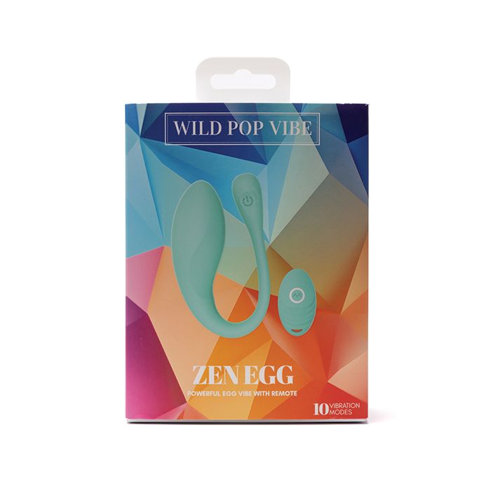 Wild Pop Vibe Zen Egg w/Remote - Aqua