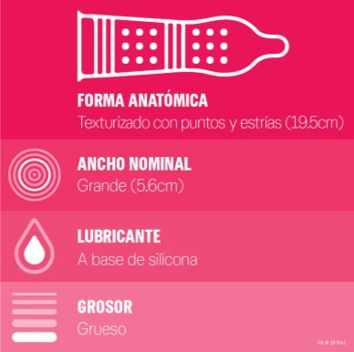 Condones Durex Máximo Placer X3 Unds
