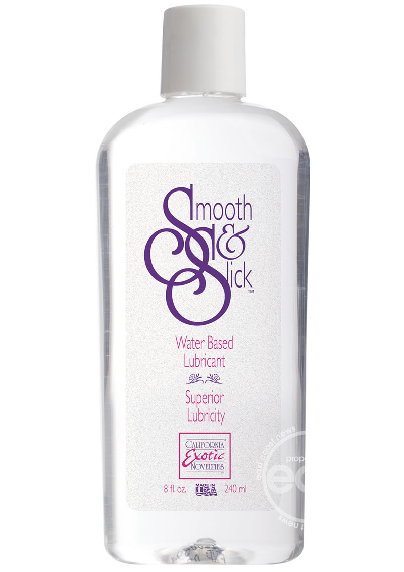 Smooth & Slick Water Based Lubricant 8oz