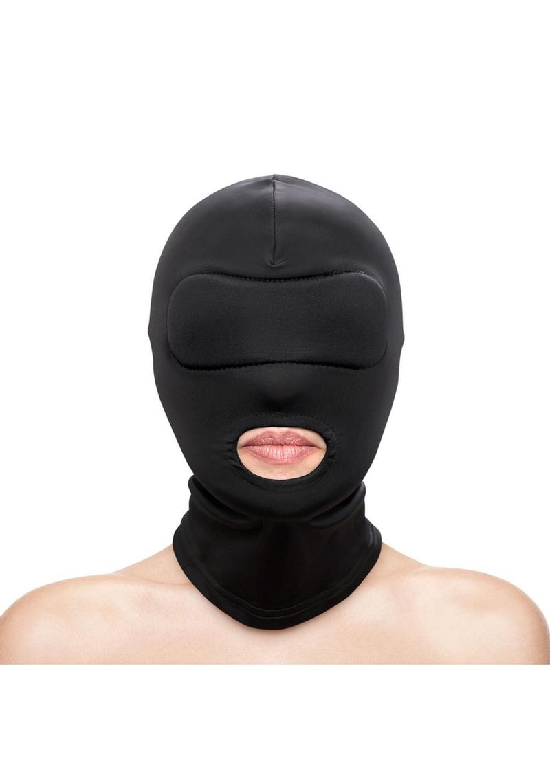 Fetish & Fashion Mouth Hood - Black