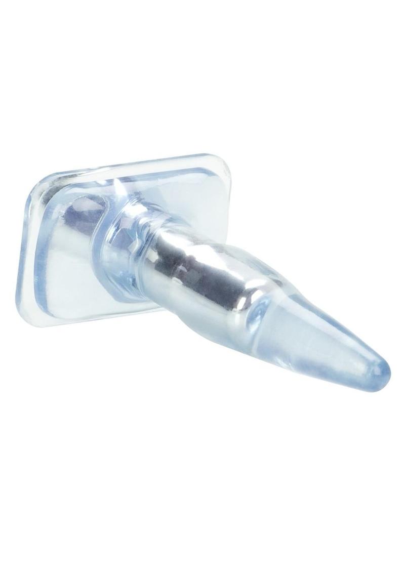 Vibrating High Intensity Butt Plug - Blue