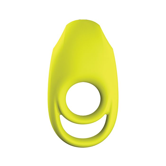 Satisfyer Spectacular Duo Ring Vibrator - Lime Green