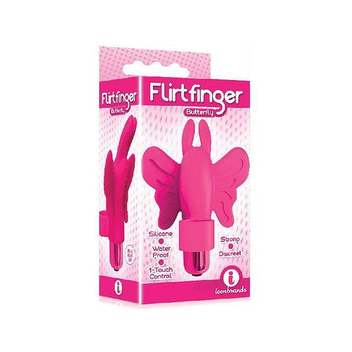 The 9's Flirtfinger Butterfly - Pink
