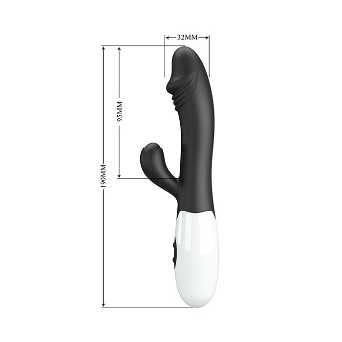 Pretty Love Snappy Rabbit - Black
