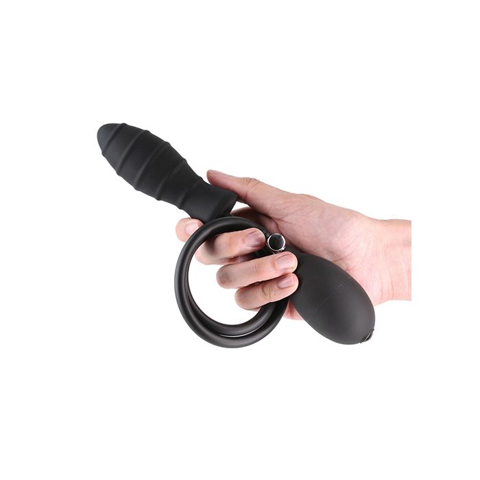 Renegade Inflataplay Inflatable Anal Plug - Black