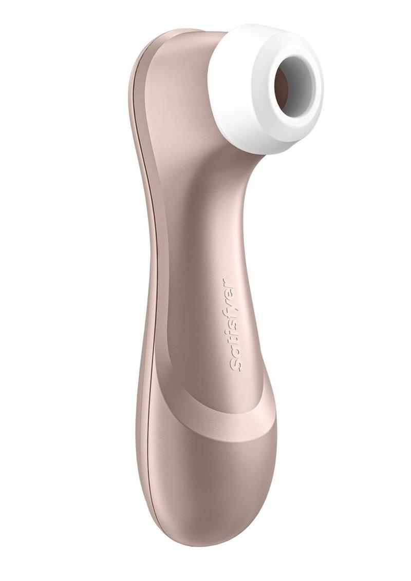 Satisfyer Pro 2 Generation 2 Rechargeable Silicone Clitoral Stimulator - Bronze