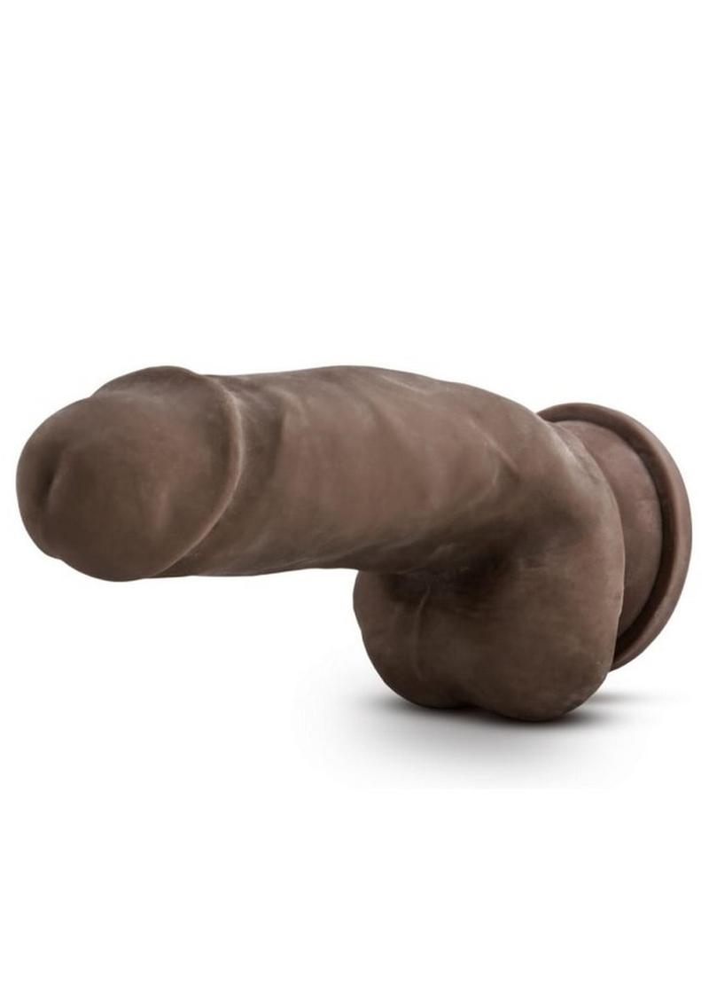 Au Naturel Sensa Feel Fat Boy Dildo 7in - Chocolate